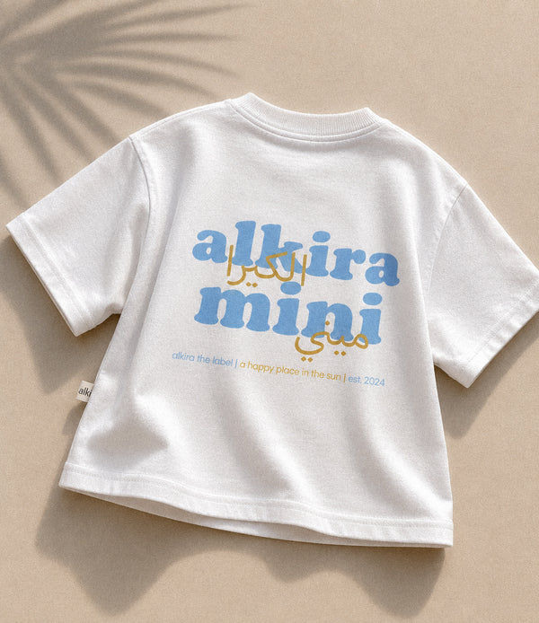 The Oversized Tee — Sky Blue