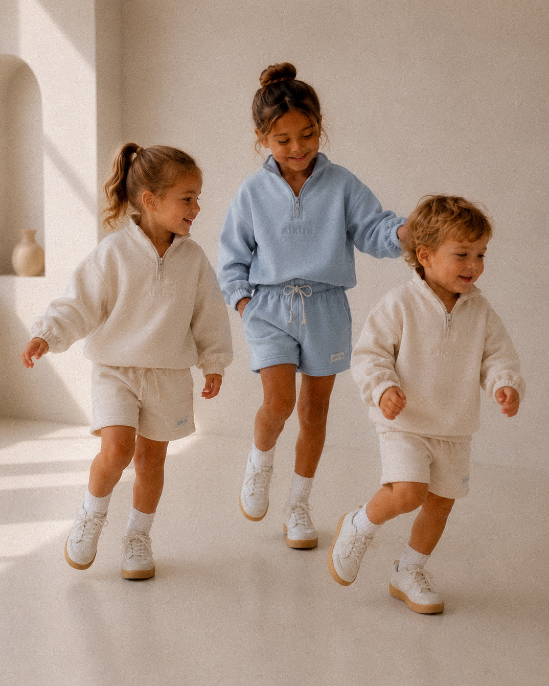 The Lounge Pullover Set — Sky Blue