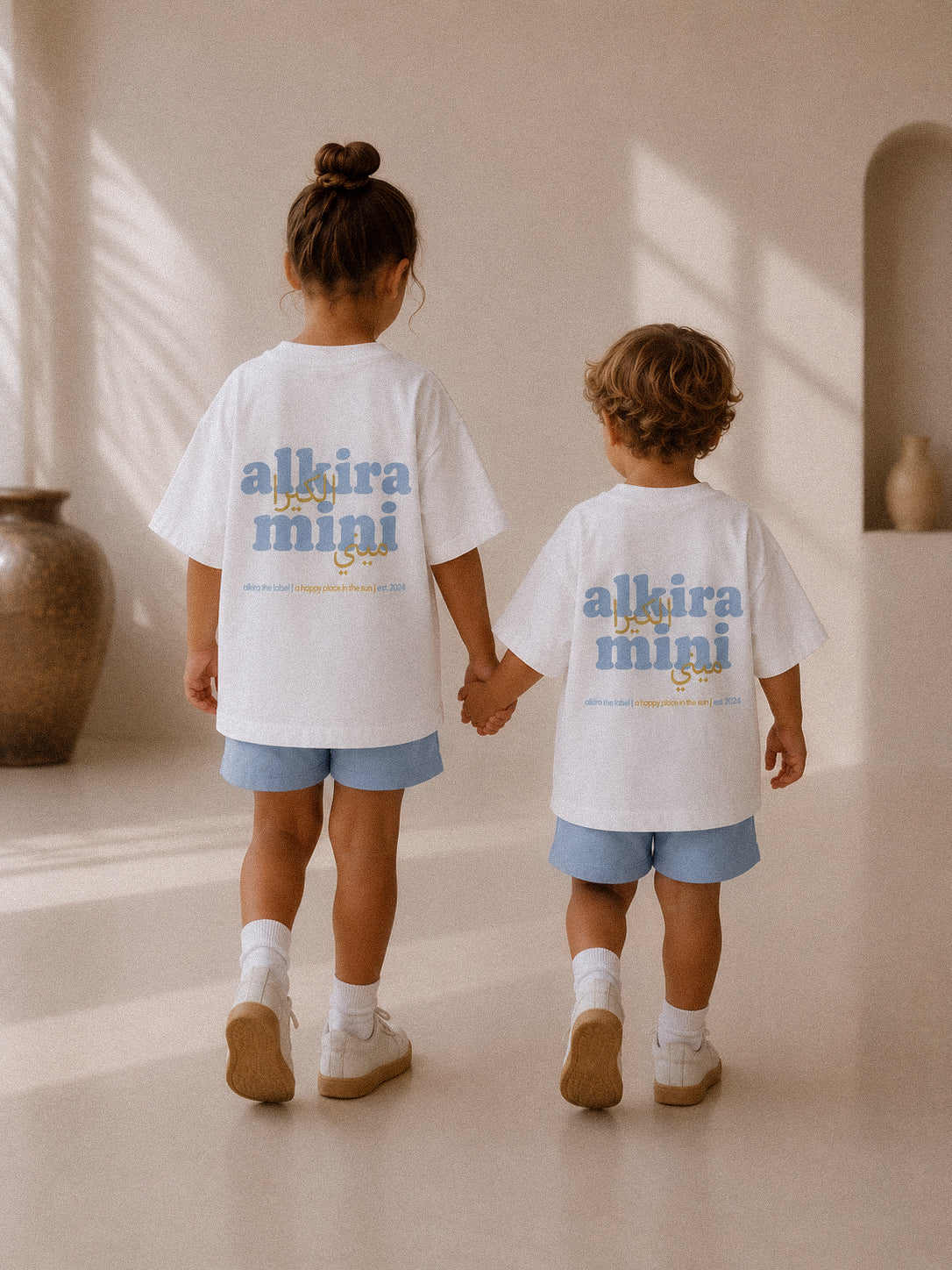 The Oversized Tee — Sky Blue
