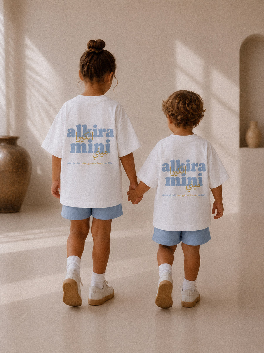 The Oversized Tee — Sky Blue — image 3