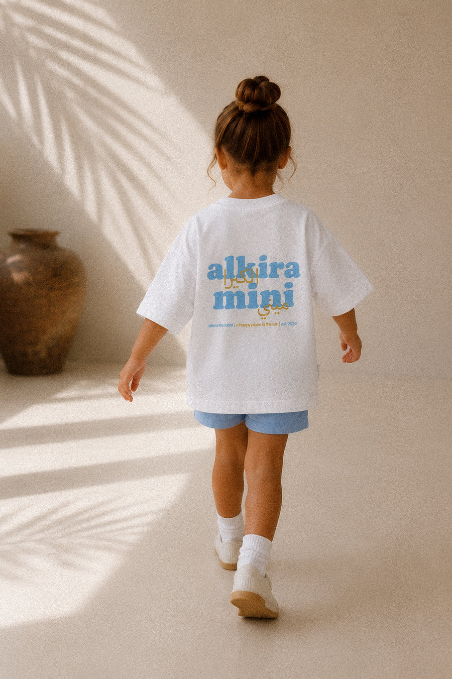 The Oversized Tee — Sky Blue — image 2