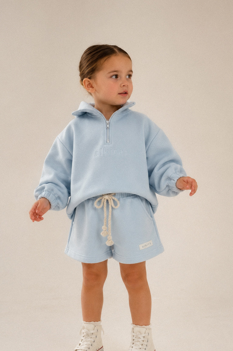 The Lounge Pullover Set — Sky Blue — image 2