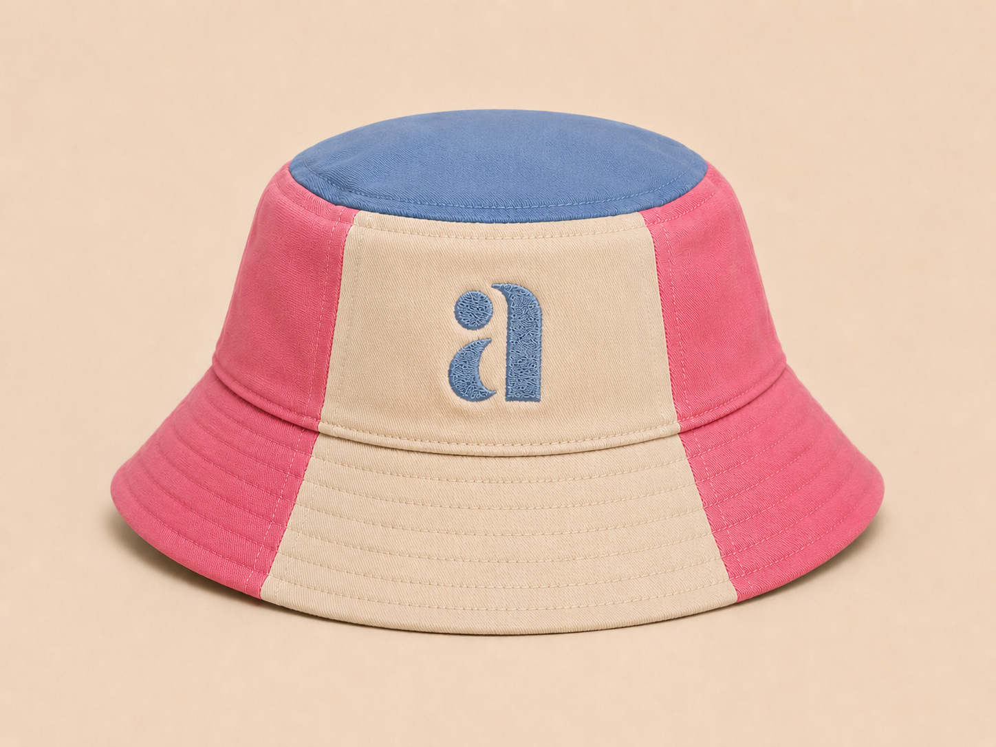 The Courtside BucketHat - Coral