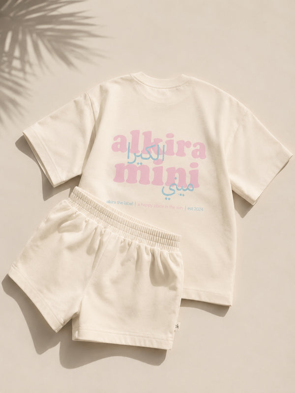 MINI SOLEIL SET - BUBBLEGUM PINK