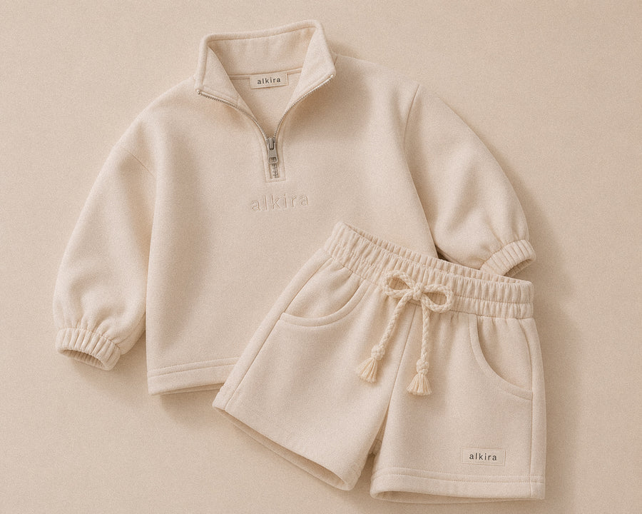 The Lounge Pullover Set — Sand Stone — image 1